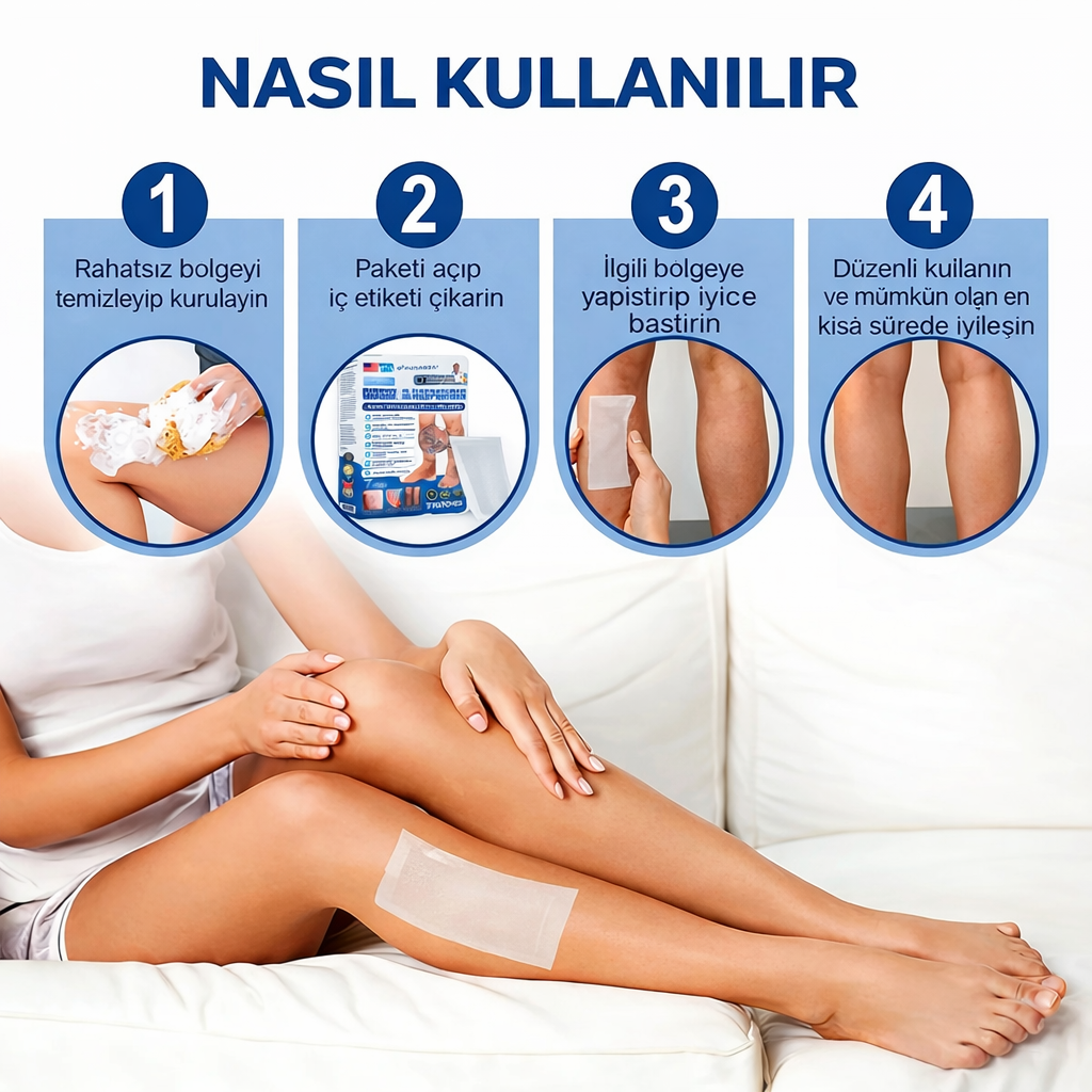 DAMAR RAHATLATICI MİKROİĞNELİ TERAPİ BANDI